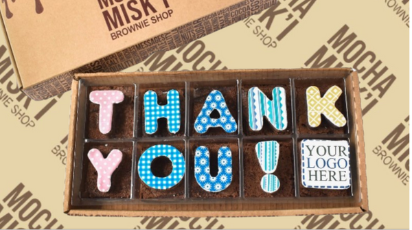 Misk'i Brownie Message - Thank You | Corporate