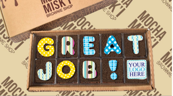 Misk'i Brownie Message - Great Job | Corporate