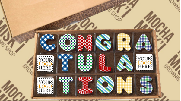 Misk'i Brownie Message - Congratulations | Corporate