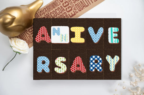 Misk'i Brownie Message - Anniversary