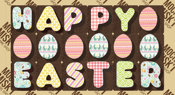 Misk'i Brownie Message - Happy Easter