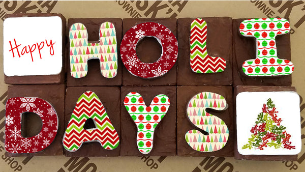 Misk'i Brownie Message - Holidays Small Message