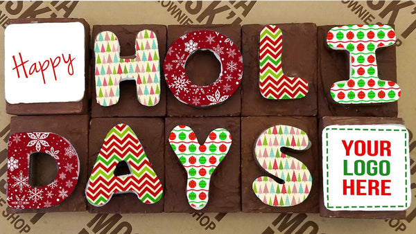 Misk'i Corporate Brownie Message - Holidays