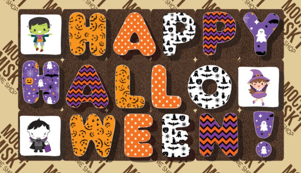 Misk'i Brownie Message - Happy Halloween