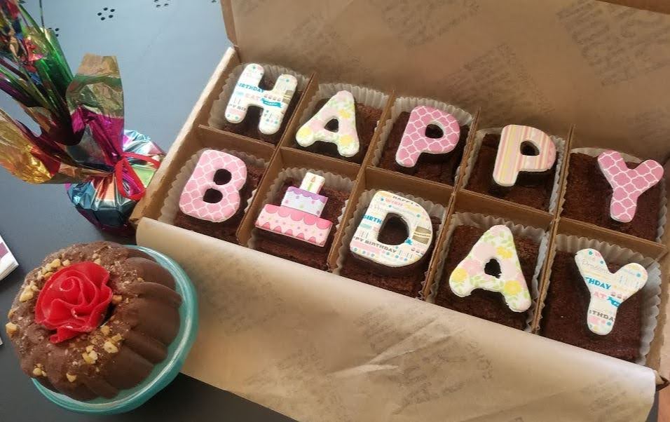 It's time to celebrate one more year of life with a delicious Brownie Message. 