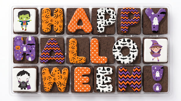Misk'i Brownie Message - Happy Halloween