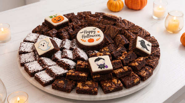 Misk'i  Brownie Platter - Halloween