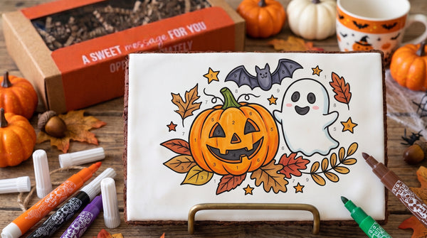 Misk'i  Brownie Paint-by-Numbers  - Halloween
