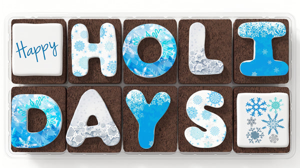 Misk'i Brownie Message - Holidays Small Message