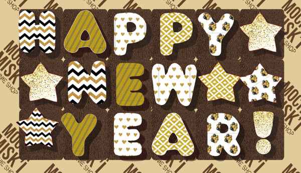Misk'i Brownie Message - Happy New Year!