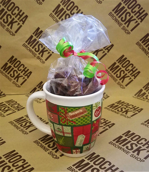 Misk'i Brownies - Holiday Brownie Mug