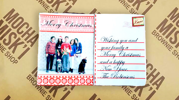 Misk'i Brownie Postcard - Holiday