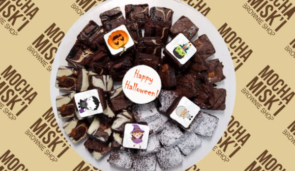 Misk'i  Brownie Platter - Halloween