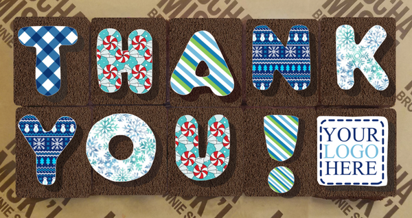 Misk'i Corporate Brownie Message - Thank You Holidays